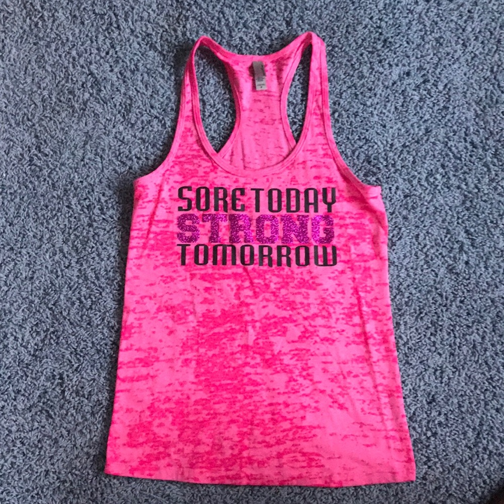Pink Workout Tank